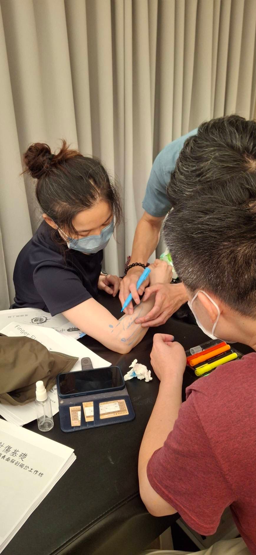 ［表面解剖觸診與徒手技巧入門工作坊-第一梯 ］