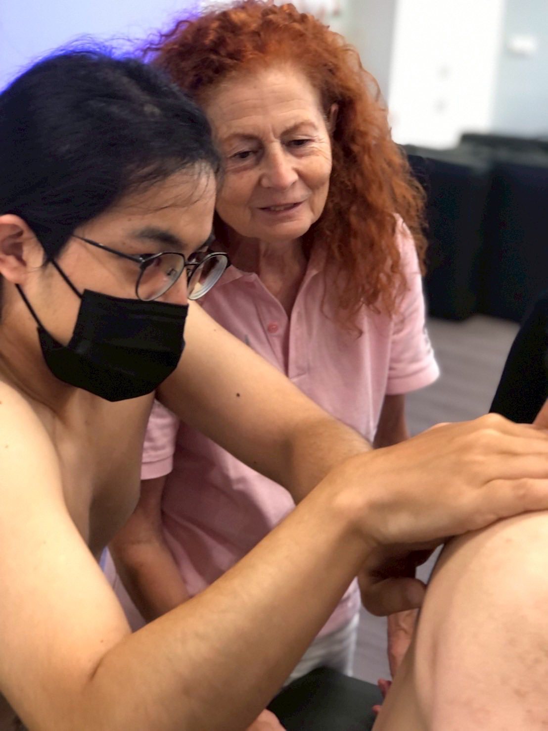 這兩天參加了從德國老師飛來台灣的官方正式PNF的工作坊，我只能說，這些厲害的技術…
